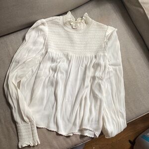 NWOT aritzia Wilfred ivory top
